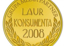 Отличие «Золотой лавр потребителя 2008 г.» присуждено торговой марке „Śnieżka” 