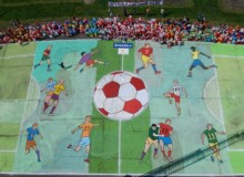 Дети из с. Юхновец-Гурны выиграли разноцветную спортивную площадку для своей школы!