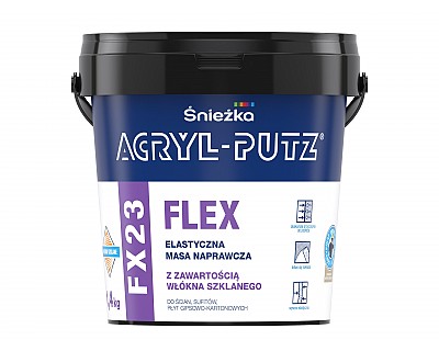 ACRYL-PUTZ® FX 23 Flex РЕМОНТНАЯ МАССА ЭЛАСТИЧНАЯ С СОДЕРЖАНИЕМ СТЕКЛОВОЛОКНА